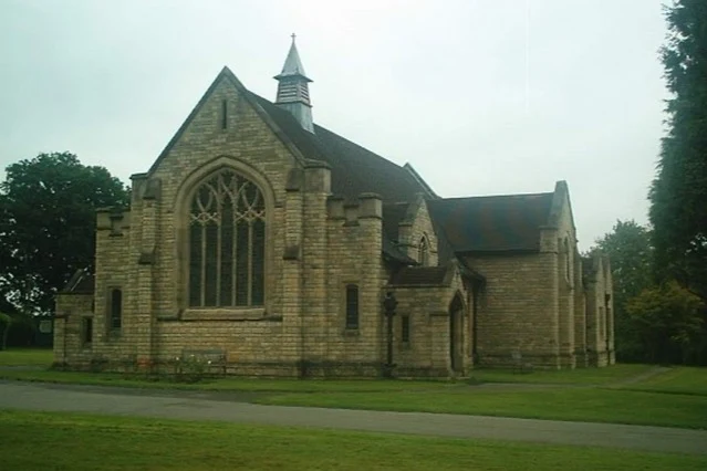 The chapel at Highfield Oval in Harpenden